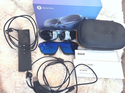 Rokid Max AR Glasses, RA201 Cinema TV Video Gaming Big Screen Augmented Reality