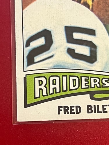 1975 Topps - Fred Biletnikoff #405 - Picture 6 of 6