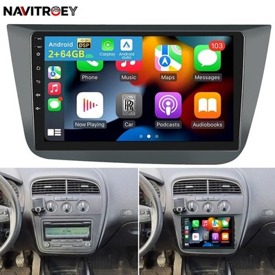 Autoradio Für SEAT ALTEA 2004-2016 5P1 Android 15 GPS Navi WIFI BT Carplay 2+64G