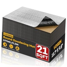 VOISNE Sound Deading Material for Cars,197 197 mil-Aluminum 21 SqFt-19 Pack