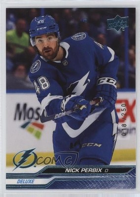 2023-24 Upper Deck Series 2 Deluxe 18/250 Nick Perbix #417 18og