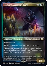 Ramsés, Assassin Lord (grabado en lámina) - lámina casi como nueva Magic The Gathering