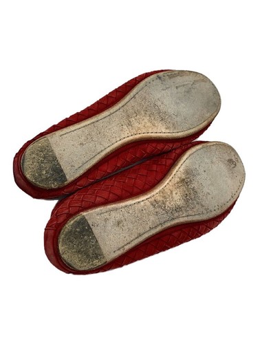 Bottega Veneta Slip-On/Intrecciato/Loafers/-/Red - Picture 4 of 8