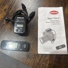 Hahnel Giga T Pro II Remote used 