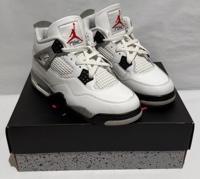 Jordan 4 Retro White Cement 2025 Size 10 FV5029-100
