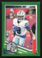 2025 Score KaVontae Turpin Green #250 Card