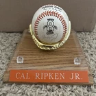 Cal Ripken Jr Autographed Baseball Baltimore Orioles #8 Ripken Ball - Rare