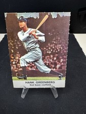 Hank Greenberg Cards, Rookie Cards and Autographed Memorabilia Guide 6