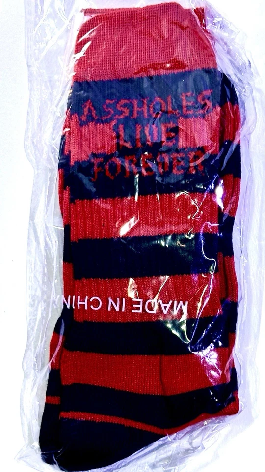 AL AZAR 5 🖐🏼 CULOS*s LIVE FOREVER ALF Linda Finegold Logo Crew Calcetines 🧦 Foto 3 de 4