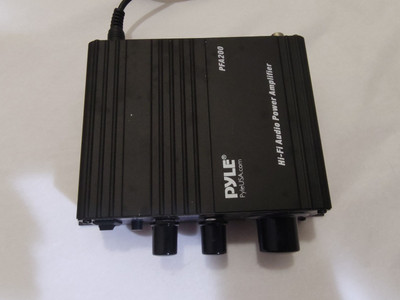 Pyle PFA200 Hi-Fi Audio Power Amplifier & BBE Sound Inc phono