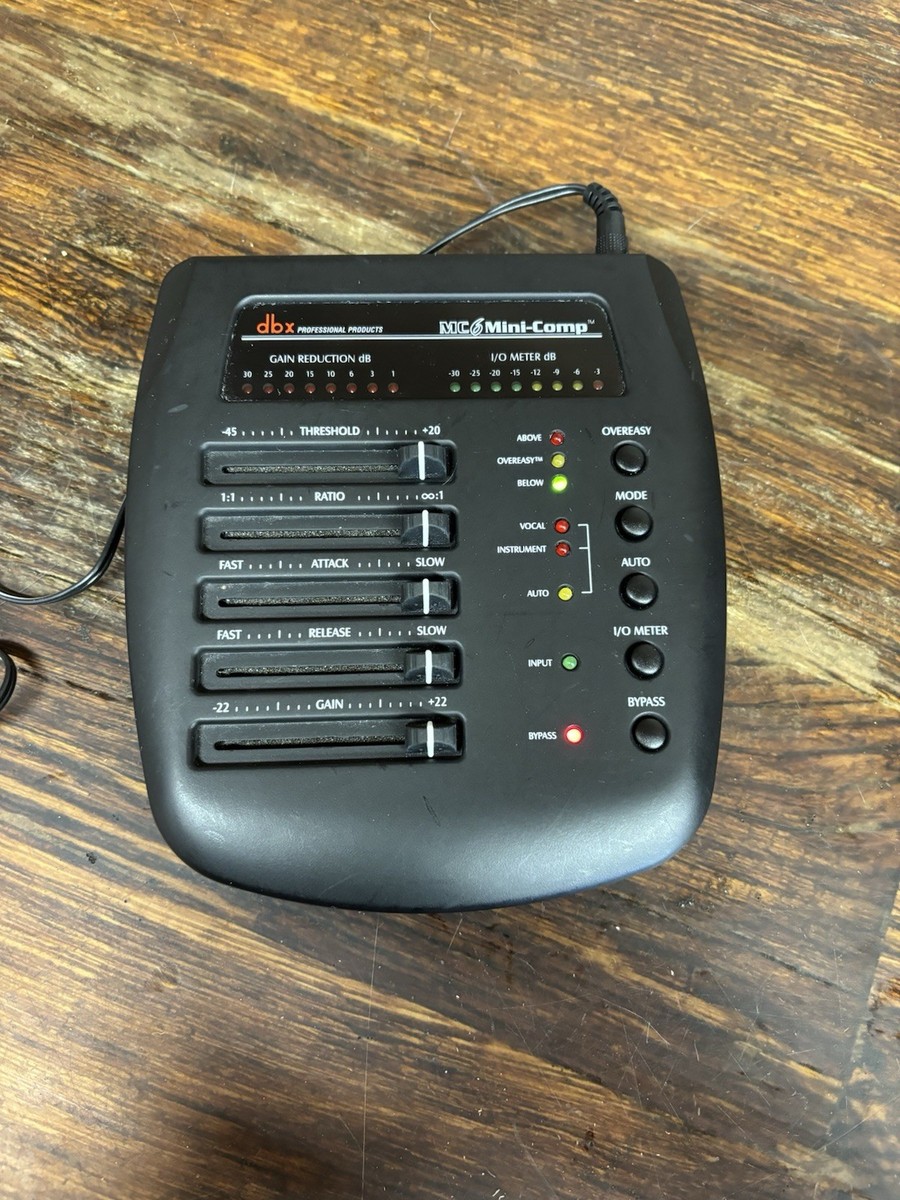 dbx MC6 Mini-Comp コンプレッサー 【公式通販】