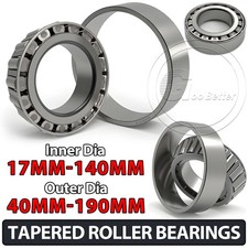 Tapered Roller Bearings 10 12 15 17 20 22 23 25 26 27 28 29 - 140mm Inner Dia.