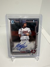 2021 Bowman Chrome - Prospect Autographs Malfrin Sosa #CPA-MS (AU, RC)
