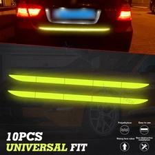 90CM Green Reflective Night Warning Decal Strips Universal for Car Trunk SUVs