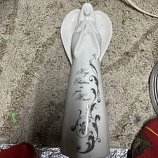 12.25” Praying Angel “Keep Christmas in your heart”CHRISTMAS Angel