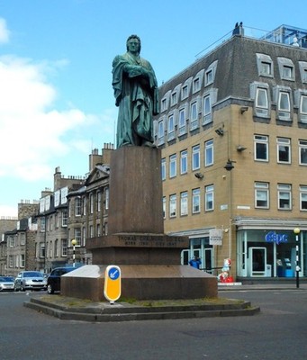Photo 6x4 Statue of Thomas Chalmers Dean/NT2474 Category A listed statue c2019