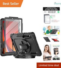 Tablet Case Heavy Duty Shockproof for Galaxy Tab S10 12.4 Inch with Screen P...