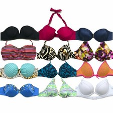 Victoria's Secret Womens Swim Bikini Top Bathing Suit Swimsuit Swimwear New Nwt