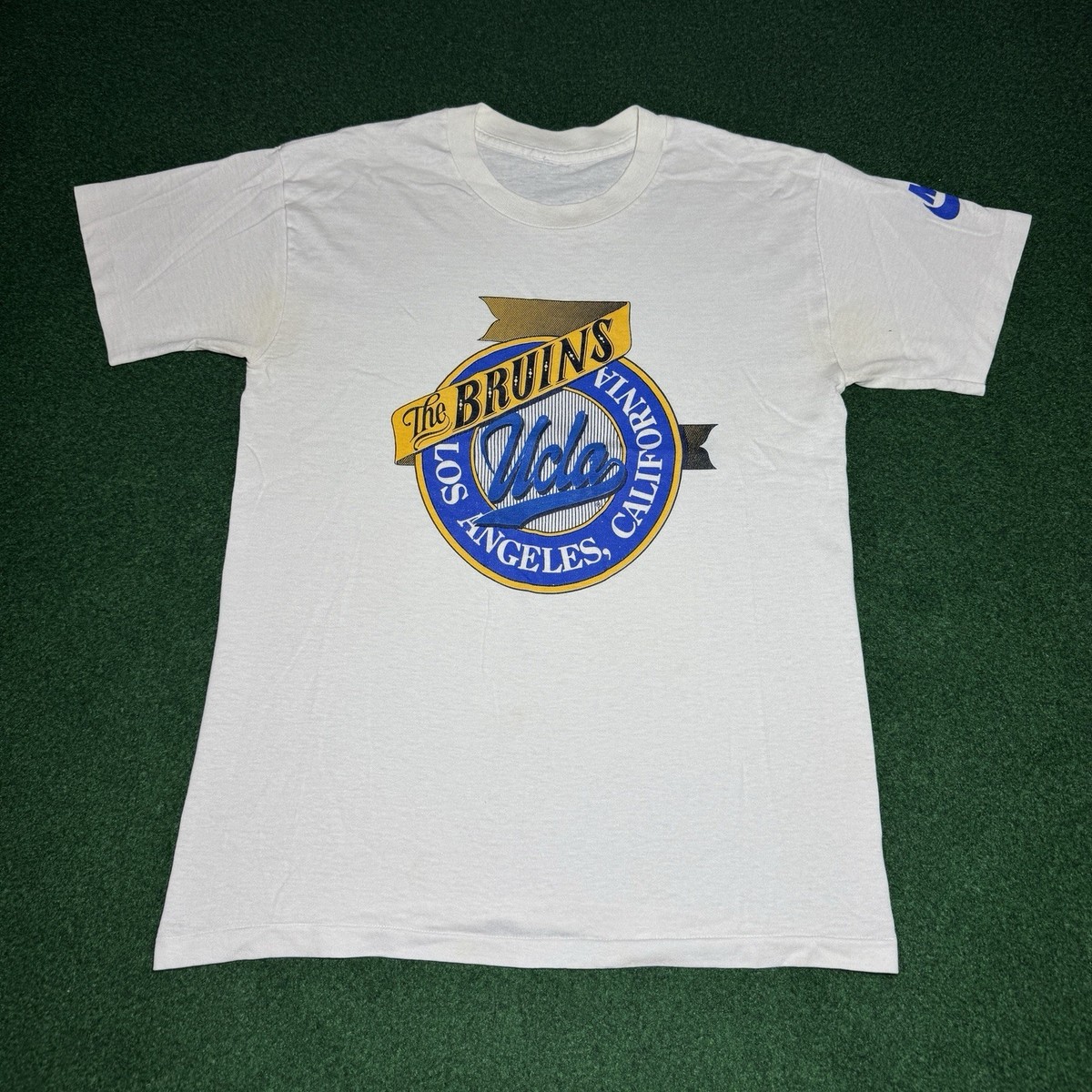 Vintage Nike UCLA Bruins RARE 70s 80s Retro Med 18x26 California