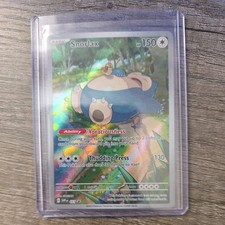 Snorlax 151 SVP 051 Black Star Promo Card