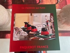 livre  luxe 30X30 cm 60 pages " la cheminée qui fume" paquebot France  EX: 20/25