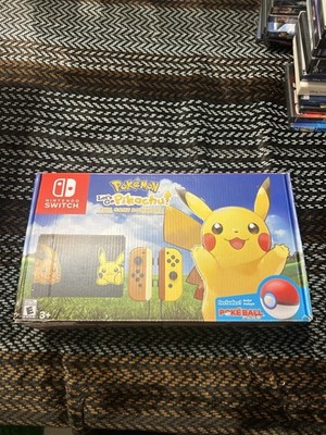 Nintendo Switch Console Let s Go Pikachu! + Poke Ball Plus Edition