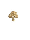 Vintage James Avery Oak Tree with S for Schreiner University 14k Gold Tie Pin — photo 3