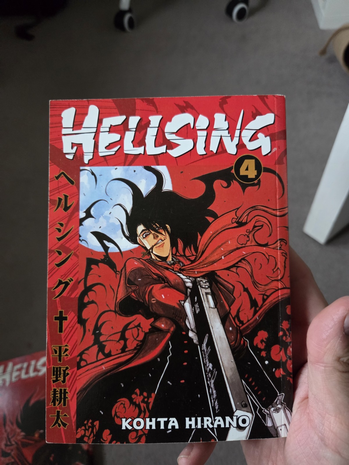 Kohta Hirano Duane Johnson Hellsing Volume 4