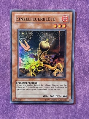1x Lonefire Blossom CP07-EN005 DE005 German Super Rare  Yugioh MP
