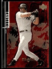 2000 Upper Deck Black Diamond Rookie Edition #42 Jose Canseco Card 1103V. rookie card picture