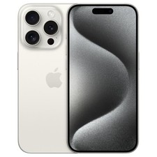 Apple iPhone 15 Pro - 128GB - Titan Weiß (Ohne Simlock)