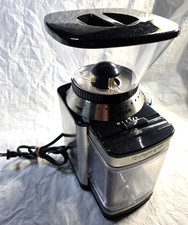 Cuisinart DBM-8 Burr Coffee Grinder Stainless Steel Powers On & Runs