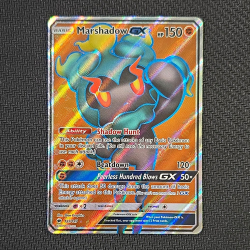 Marshadow GX (Full Art) 137/147 SM Burning Shadows Holo Eng Ultra Rare