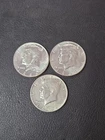 Lot Of Three 1964 Kennedy Half Dollars "P" Series