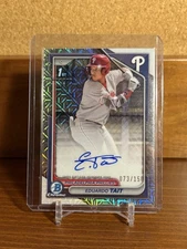 2024 Bowman Chrome - Prospect Auto Eduardo Tait #CPA-ET Hta Choice /150