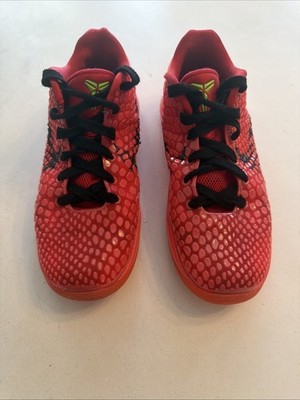 Nike Kobe 6 Protro Reverse Grinch Boys Size 5. Pre-owned