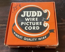 Vintage 1950  s Judd Wire Picture Frame Cord Case Of 12 - 15 Ft Each Wallingford