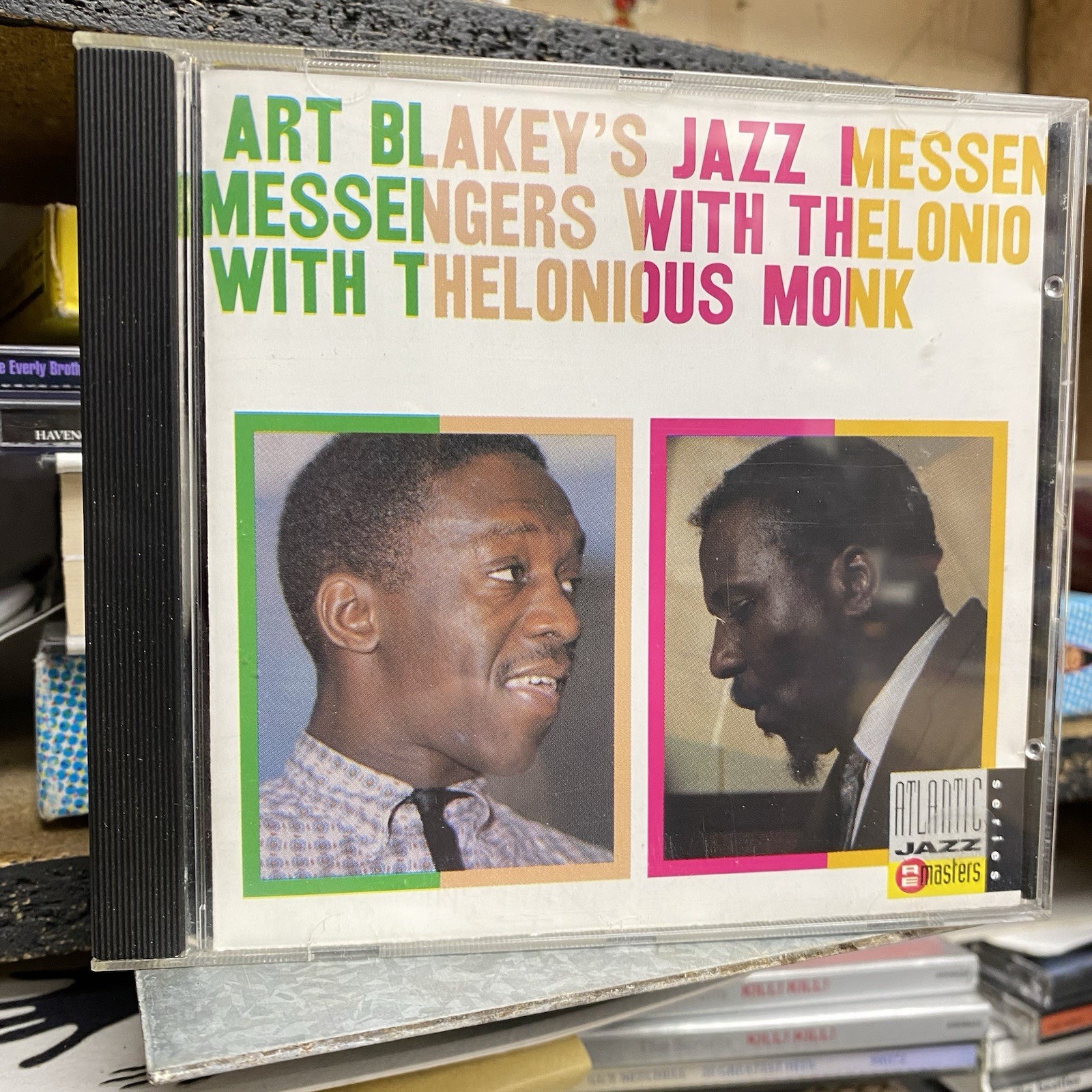 ART BLAKEY'S Jazz Messengers with THELONIUS MONK - LIKE NEW JAZZ CD (Atlantic)