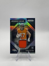 2024 Panini Prizm - Rookie Gear Audric Estime #RG-AEE (RC) Silver Prizm 