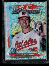 2024 Bowman Chrome Adley Rutschman My 1st Mini Diamond Refractors /150 #M1B-19