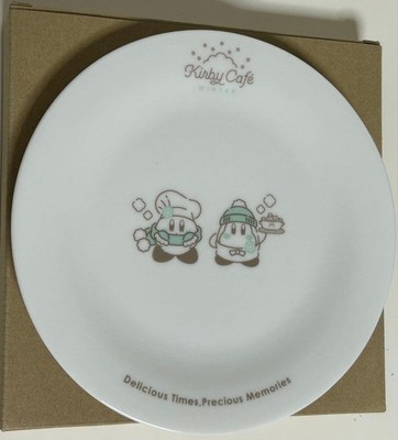 Kirby Cafe Winter 2025 Souvenir Mini Plate, Star Kirby, Limited Edition, Used