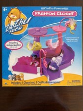 Zhu Zhu Pets Fashion Closet Accessories - Ages 4 up NIB Factory Sealed
