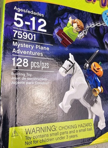 LEGO Scooby-Doo Mystery Plane Adventures 75901 completo di scatola e manuale - Foto 22 di 24