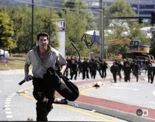 Jon Bernthal Walking Dead Signed 11x14 Photo Auto Grade 10 BAS (Grad Collection)