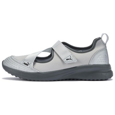 PUMA Adelina 2 Mary Jane Shoes Women's Silver Gray 408811-03  Size
