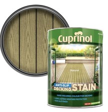 Cuprinol Anti Slip Decking Stain 5L - Natural Oak (5097040)