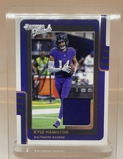 2025 Panini Donruss - Donruss Threads Kyle Hamilton #DTH-KHN (MEM) PATCH