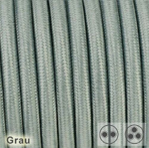 5 Meter 10 Meter Textilkabel Stoffkabel Pendelleitung Lampenkabel 2 - 3 adrig - Bild 22 von 39