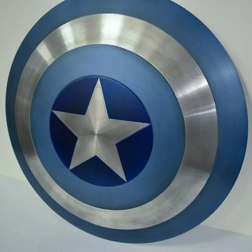Captain America Shield Stealth Shield Metal Replica The Winter Soldier Handmade - Picture 2 of 6