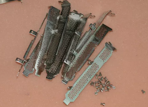 LOT OF100 Full Height Bracket for LSI SAS9200-8I 9264-8I 9361-8i 9207-8i 9212-4i